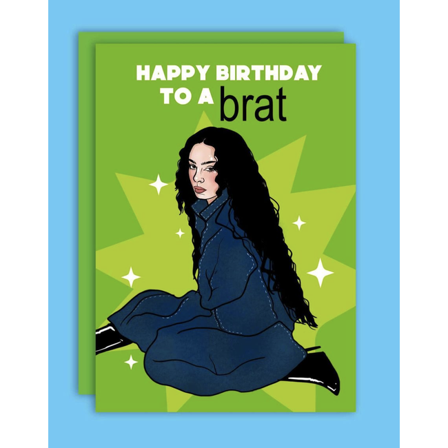Studio Soph Happy Birthday to a Brat card | Verjaardagskaart | Studio Soph