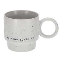 Stapelmok tekst Morning sunshine | Keramiek