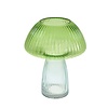 Werner Voss Mushroom vase, green/turquoise