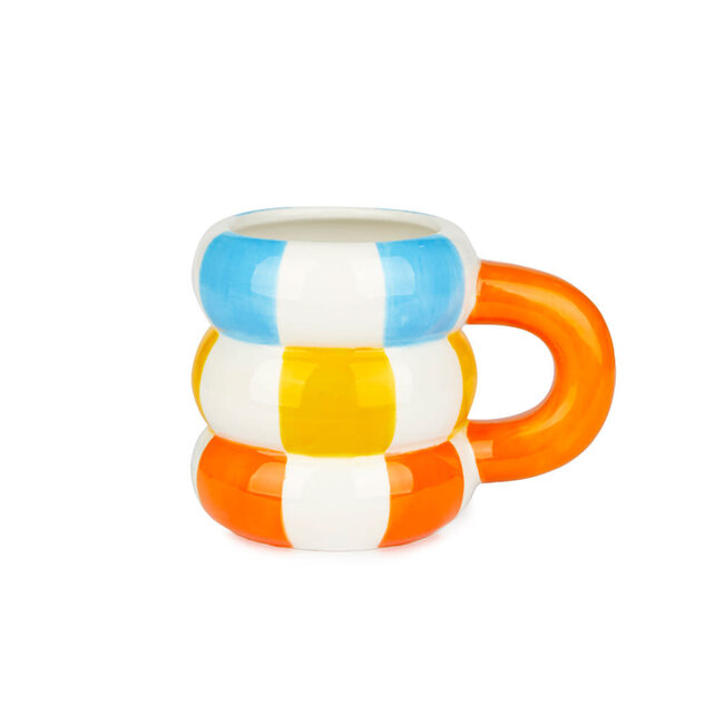 Balvi Mug Floats Orange 300ml | Thee mok | Koffie beker