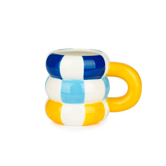 Balvi Mug Floats Yellow 300ml | Thee mok | Koffie beker