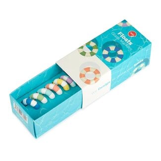 Balvi Glassmarkers Floats assorti | Glas markering | Zwembandjes