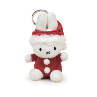 Bon Ton Toys Nijntje Sleutelhanger KERST 10 cm | Knuffel | Pluche