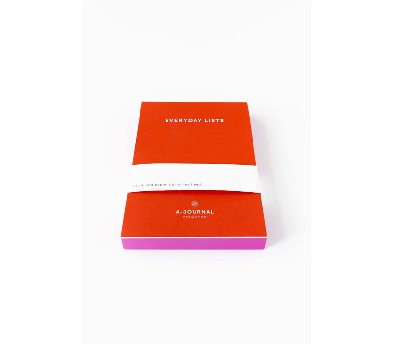 Notepad - Red | Kladblok | Notitieboek