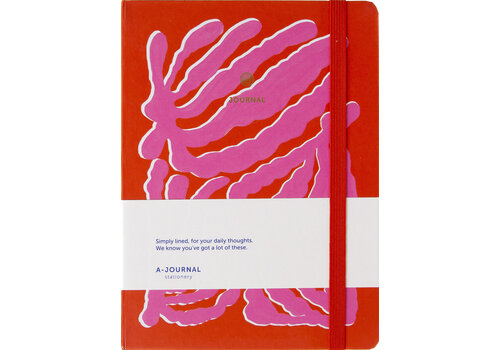 a-journal Notebook - Groovy Pink | Notitieboek