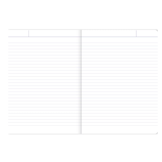 A-Journal Notebook - Checkered Lavender | Notitieboek