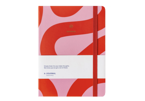 a-journal Notebook - Flow Pink | Notitieboek