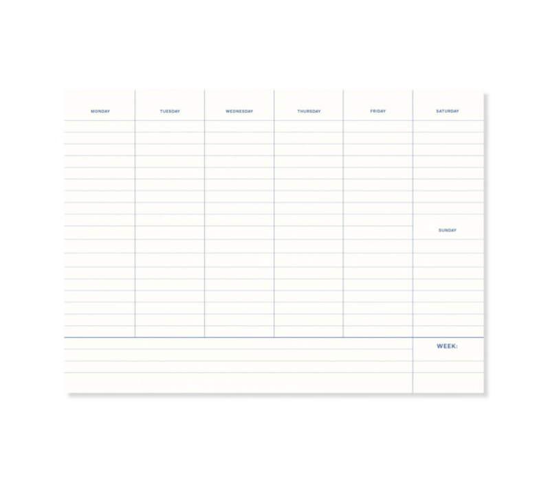 Deskplanner - Daisy | Weekplanner