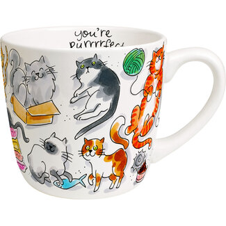 BLOND AMSTERDAM Dier Cappucino Mug Cat Love BLOND AMSTERDAM Dier Cappucino Mug Cat Love