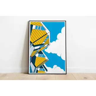 Studio Rashkov Artprint 'Roffa State of Mind | Kubuswoningen' - 30x40cm