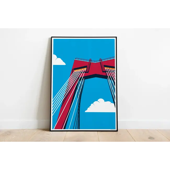 Studio Rashkov Artprint 'Roffa State of Mind | Willemsbrug' - 30x40cm