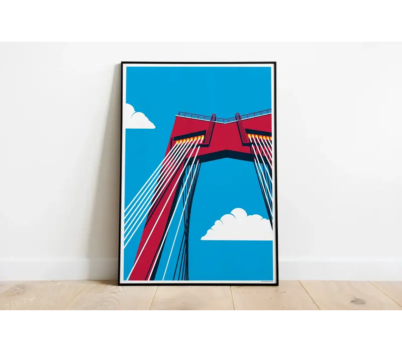 Artprint 'Roffa State of Mind | Willemsbrug' - 30x40cm