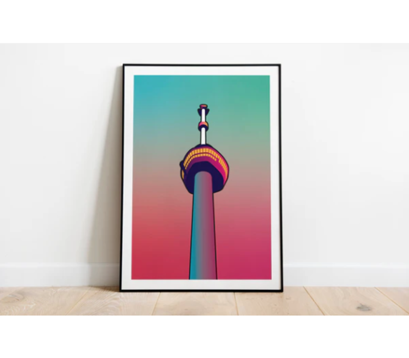Artprint 'Radiant Gradient | Euromast' - 30x40cm