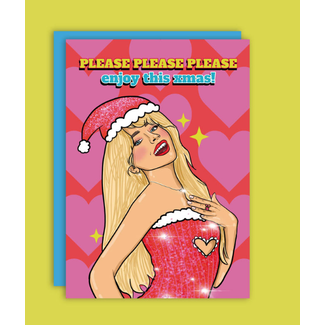 Studio Soph Please please please enjoy this XMAS | Kerstkaart | Wenskaart