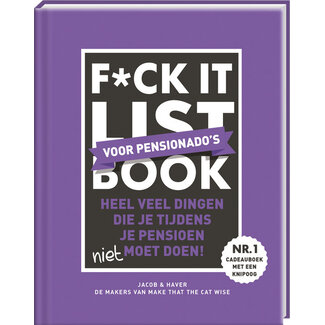 F*ck it list book voor pensionado's