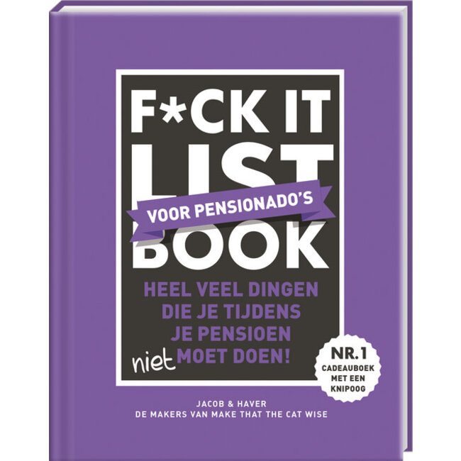 F*ck it list book voor pensionado's