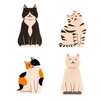 Kikkerland Kitty clips
