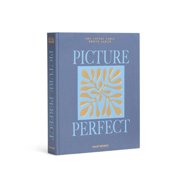 Photo Album Coffee Table Book - Picture Perfect blue