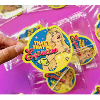 Studio Soph Air Freshener - That's that me espresso | Autogeurtje | Studio Soph