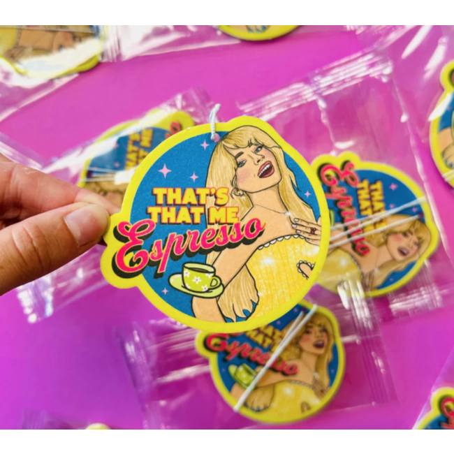 Studio Soph Air Freshener - That's that me espresso | Autogeurtje | Studio Soph