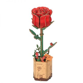 Bloem Rode Roos | Modelbouwpakket