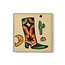 PSTR Studio Enikő Eged - Magic Boots II 40x40 cm | Cowboy | Poster