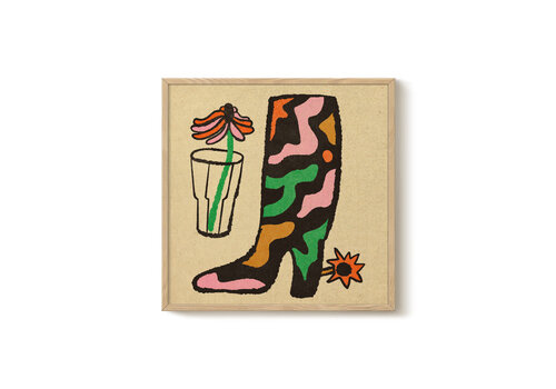 KKEC posters Enikő Eged - Magic Boots 40x40 cm