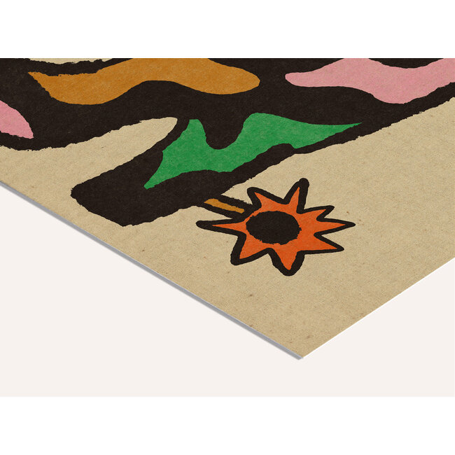 PSTR Studio Enikő Eged - Magic Boots 40x40 cm | Cowboy | Poster