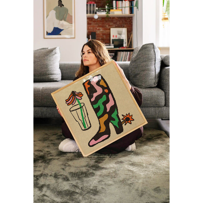 PSTR Studio Enikő Eged - Magic Boots 40x40 cm | Cowboy | Poster