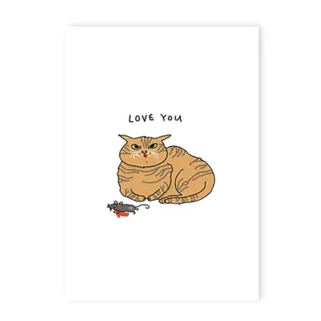 Eatmielies Kaart Dead mouse love you