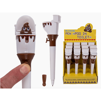 Pen Poo in toilet