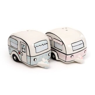 Peper en zoutstel Caravans pastel