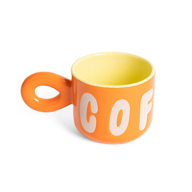 Helio Ferretti Orange coffee mug | Koffie beker | Thee mok