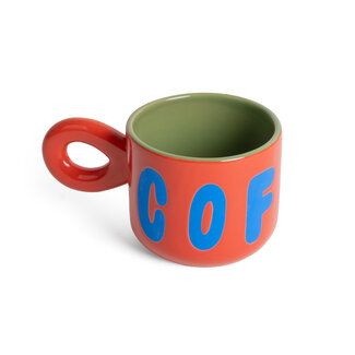 Helio Ferretti Red coffee mug | Koffie beker | Thee mok