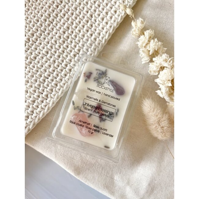 Waxmelts met edelstenen: Universe Blessings | Edelsteen