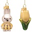Vondels Ornament glas Easter set geel Nijntje met tulp