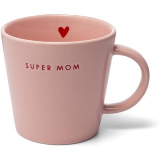 Vondels Teacup Super Mom pink 350ml