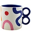 Que Rico MUG SARA - PINTURA LOCURA | Thee mok | Koffie beker | Que Rico
