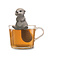 Otter tea infuser