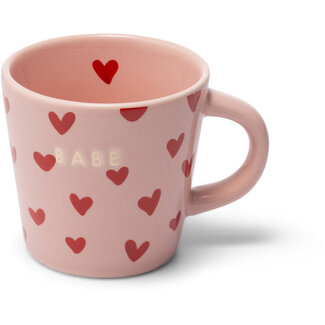 Vondels Espresso cup Hearts BABE 80ml