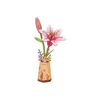 Bloem Rose Lelie | Bouwpakket | Bouwset | Miniatuurset | DIY | Modelbouwpakket