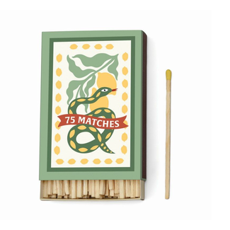 Snake Yellow - Boxed Matches A Dopo