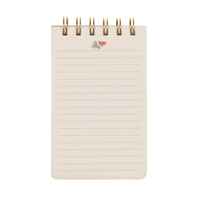 A Dopo Flower notitieboekje | Ringband | Twin wire notepad