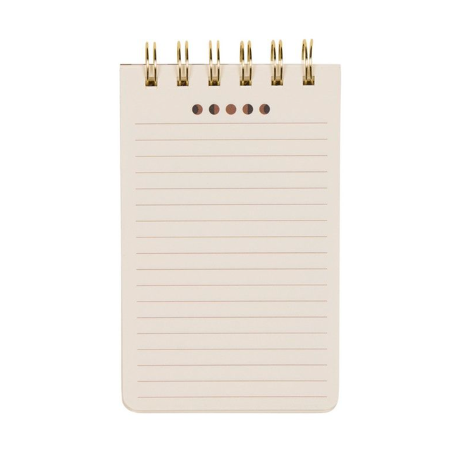 A Dopo Moon Phases notitieboekje | Ringband | Twin wire notepad