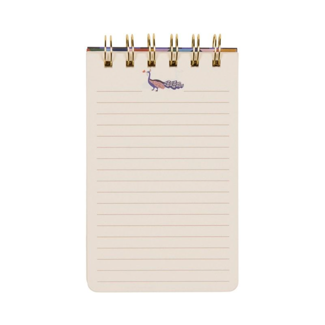 A Dopo Peacock notitieboekje | Ringband | Twin wire notepad