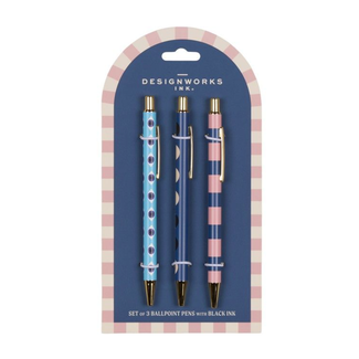 A Dopo pennenset van 3 pennen | Eye Moon Stripe