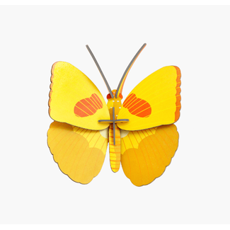 Studio ROOF Small Insects - Yellow butterfly | Vlinder | DIY