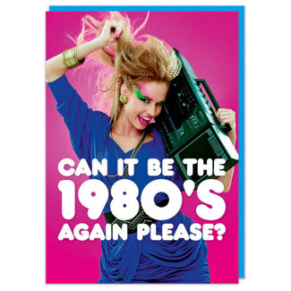 Can It Be The 1980's Again