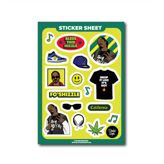 Studio Soph Stickervel Fo'shizzle