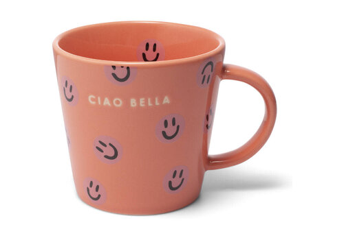 Vondels Teacup Smileys Ciao Bella coral